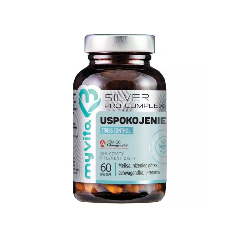 Myvita Silver Pro Complex Uspokojenie 60 kap Myvita Silver Pro Complex Uspokojenie 60 kap