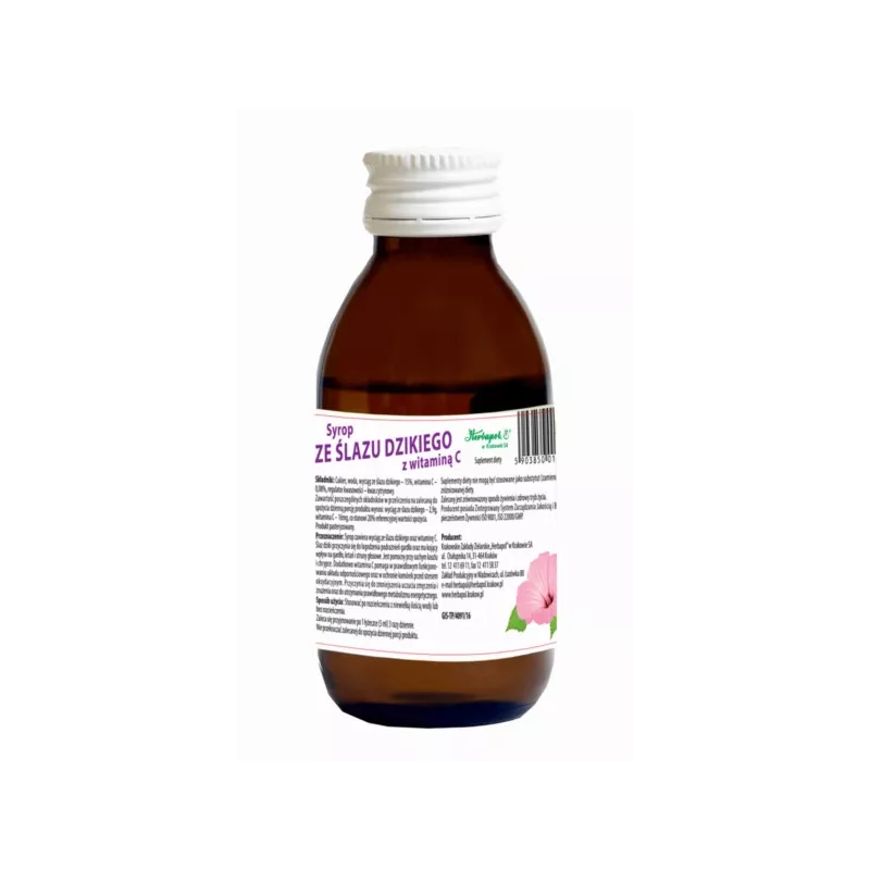 Herbapol Syrop ze Ślazu Dzikiego 100ml
