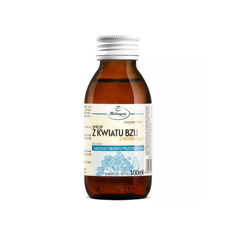Herbapol Syrop z Kwiatu Bzu z Wit. C 100ml Herbapol Syrop z Kwiatu Bzu z Wit. C 100ml