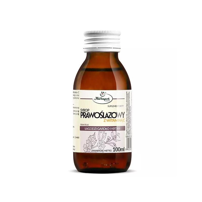Herbapol Syrop Prawoślazowy z Wit. C 100ml
