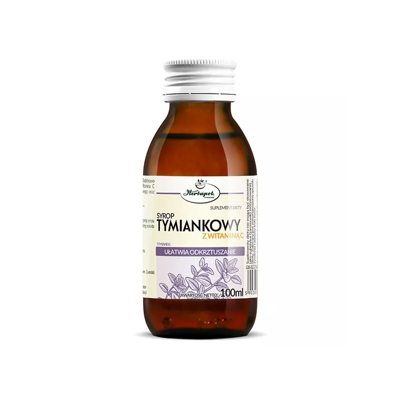 Herbapol Syrop Tymiankowy z Wit. C 100ml Herbapol Syrop Tymiankowy z Wit. C 100ml
