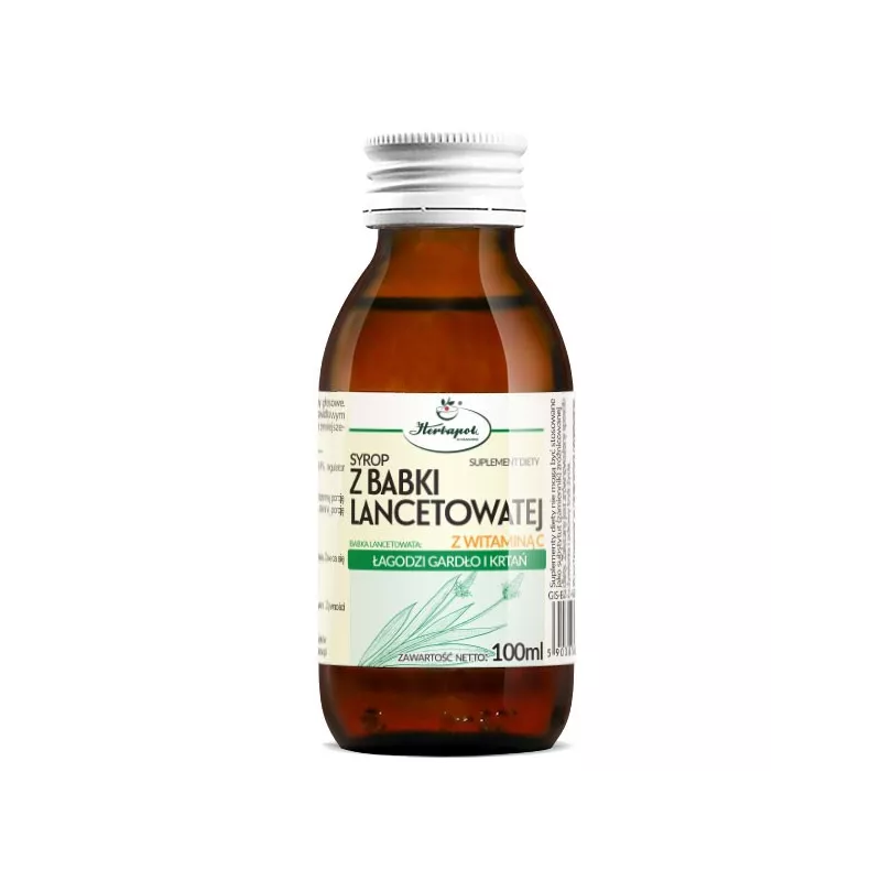 Herbapol Syrop z Babki Lancetotowanej 100ml
