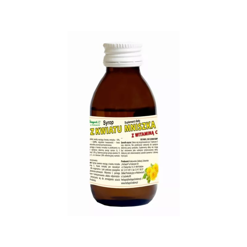Herbapol Syrop z Kwiatu Mniszka z Wit. C 100ml