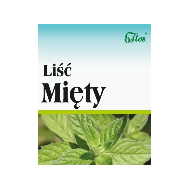 FLOS MIĘTA LIŚĆ 50G FLOS MIĘTA LIŚĆ 50G