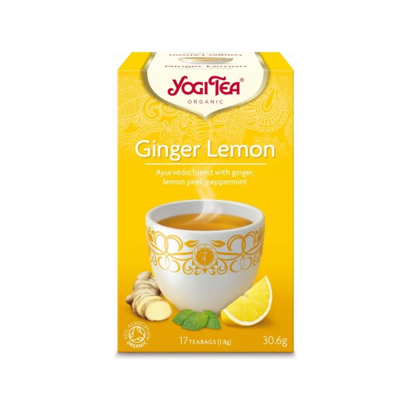 Yogi Tea GINGER LEMON Imbirowo-cytrynowa Yogi Tea GINGER LEMON Imbirowo-cytrynowa