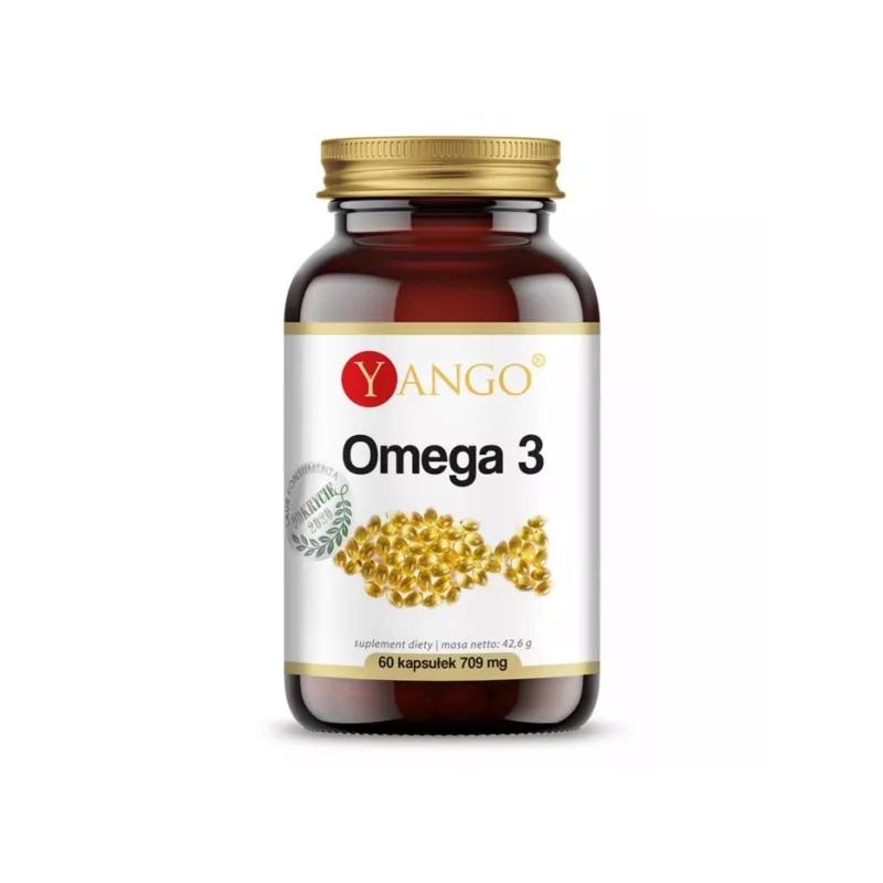 Yango Omega 3 Kwasy Tłuszczowe 709 mg 60 K