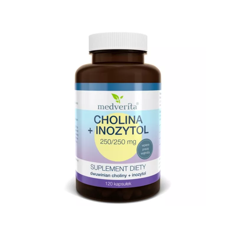 Medverita Cholina Inozytol 250 mg 120 K Medverita Cholina Inozytol 250 mg 120 K