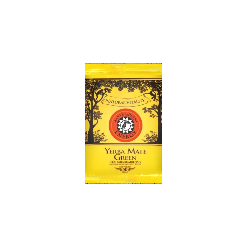 Oranżada Herbata Yerba Mate Green Energy 50 G Oranżada Herbata Yerba Mate Green Energy 50 G