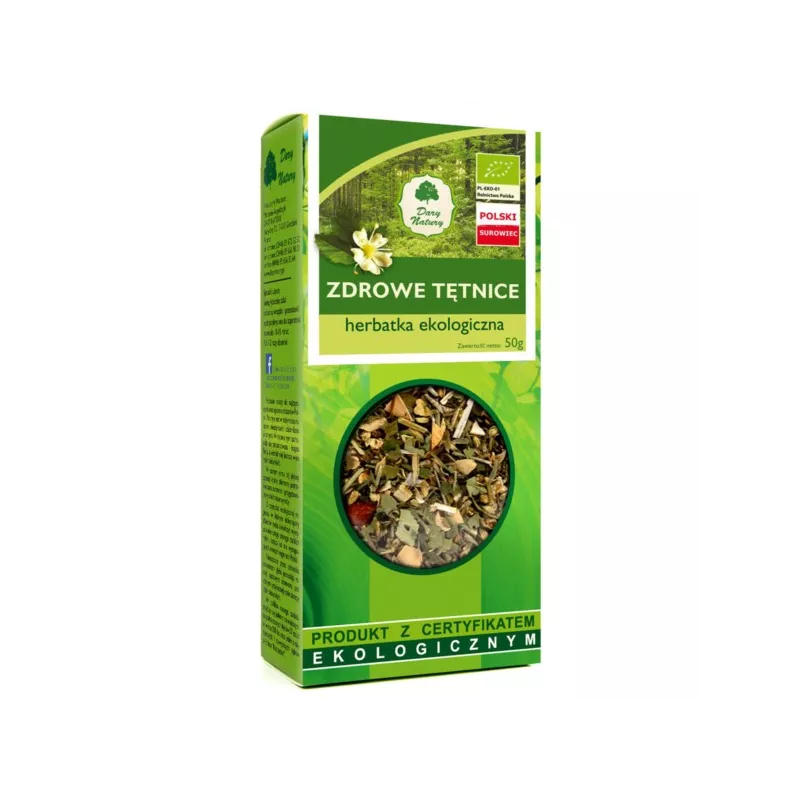 Dary Natury Herbatka Zdrowe tętnice  Eko 50G