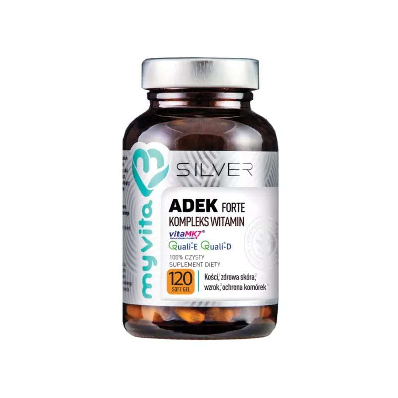 Myvita Silver Adek Forte 120 K Odporność Myvita Silver Adek Forte 120 K Odporność