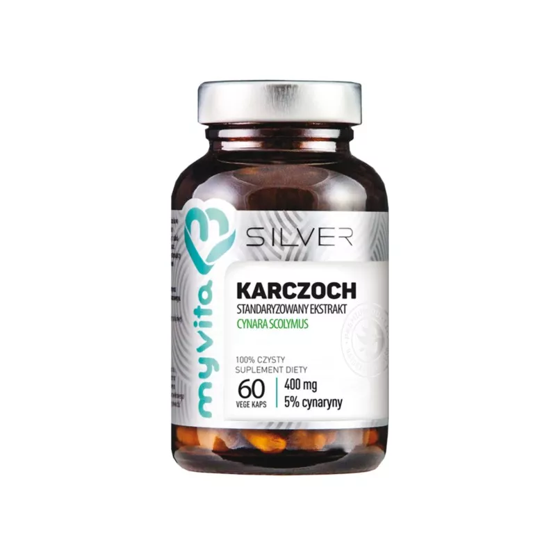 Myvita Silver Karczoch 400 mg 60 K wątroba