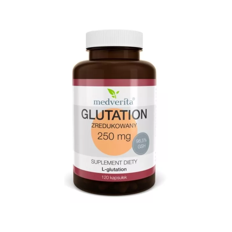 Medverita Glutation Zreukowany 250mg 120 kap