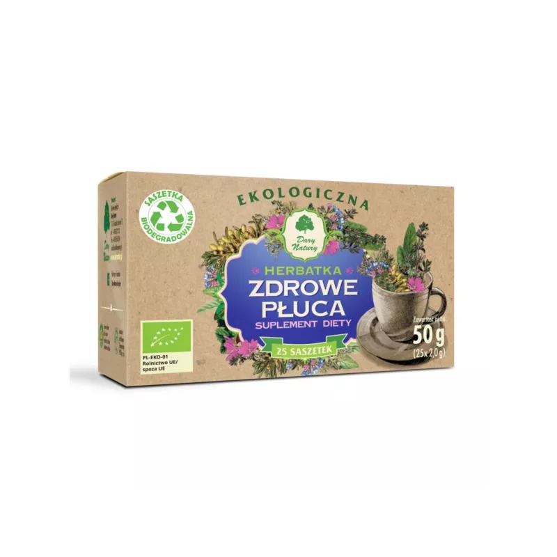 Dary Natury Zdrowe Płuca 25x2g