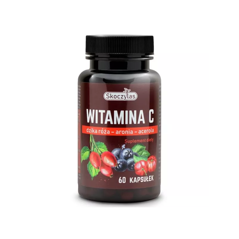 Skoczylas Witamina C TRIO 60 kap odporność acerola Skoczylas Witamina C TRIO 60 kap odporność acerola