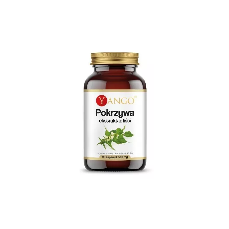 Yango Pokrzywa 500 mg 90 k układ moczowy Yango Pokrzywa 500 mg 90 k układ moczowy