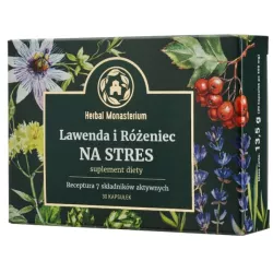 Herbal Monasterium Lawenda i Różaniec Na stres 30 Herbal Monasterium Lawenda i Różaniec Na stres 30