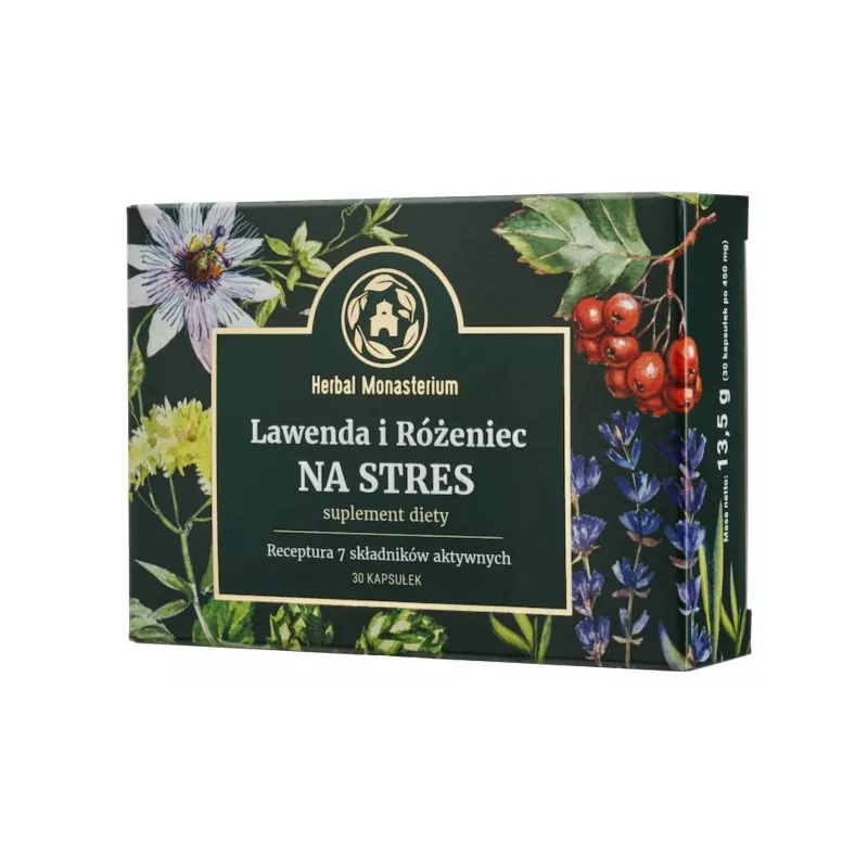 Herbal Monasterium Lawenda i Różaniec Na stres 30 Herbal Monasterium Lawenda i Różaniec Na stres 30
