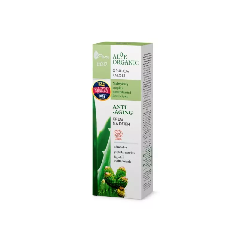 AVA Aloe Organic Krem na dzień 50 ml nawilża