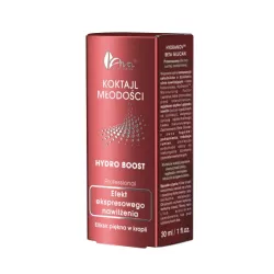 AVA Koktajl Młodości Hydro Boost efekt nawilżenia