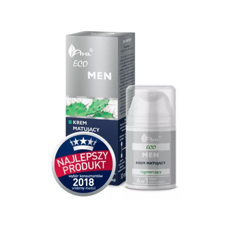 AVA Eco Men Krem Matująco Regenerujący 50ml