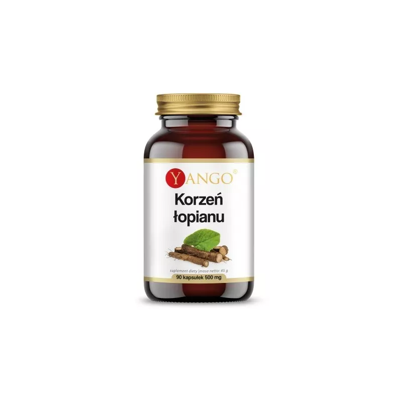 Yango Korzeń Łopianu 500 mg 90 k Odporność Yango Korzeń Łopianu 500 mg 90 k Odporność