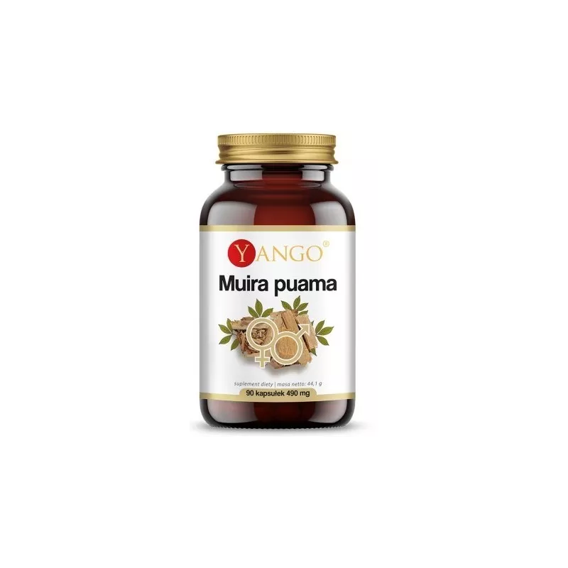 Yango Muira puama 490 mg 90 k na stres oksydacyjny Yango Muira puama 490 mg 90 k na stres oksydacyjny