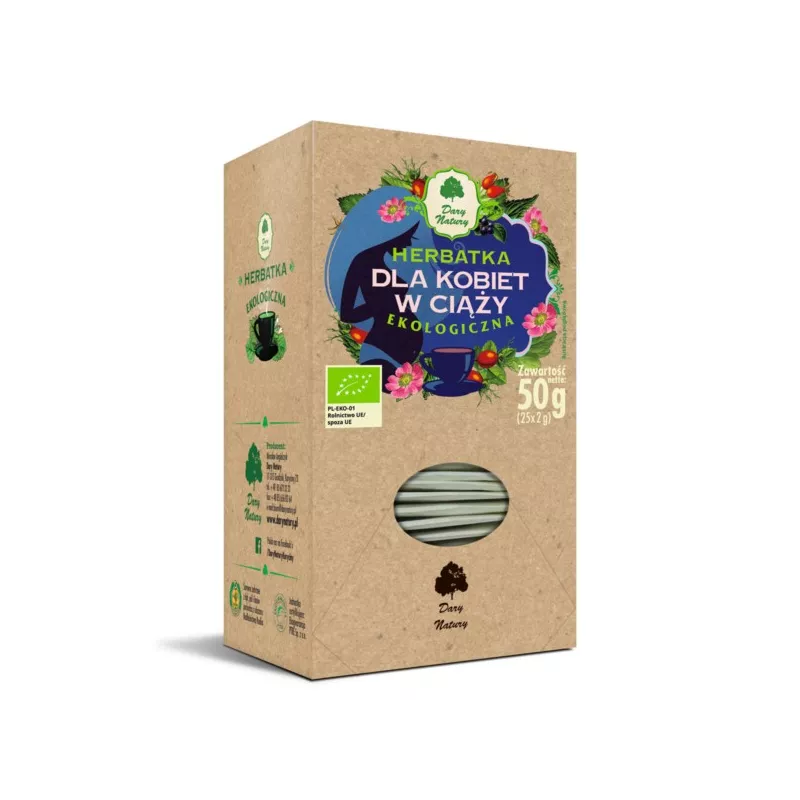 Dary Natury Herbatka Dla kobiet w ciąży Eko 25X2G Dary Natury Herbatka Dla kobiet w ciąży Eko 25X2G