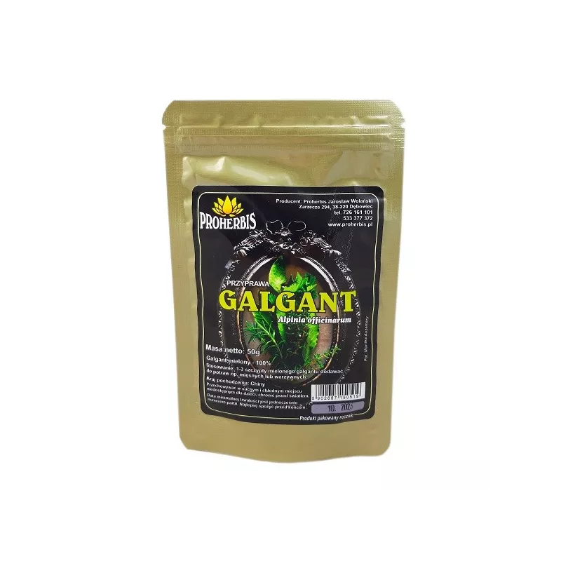 Proherbis Galgant 50 g przyprawa