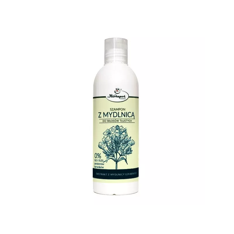 Herbapol Szampon z Mydlinicą 250 ml włosy tłuste Herbapol Szampon z Mydlinicą 250 ml włosy tłuste