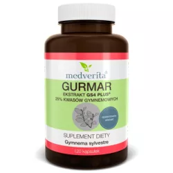 Medverita Gurmar ekstrakt GS4 plus  120 kap
