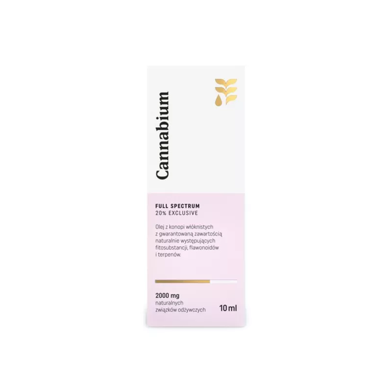 Cannabium Full Spectrum 20% Exlusive 10 ml Cannabium Full Spectrum 20% Exlusive 10 ml