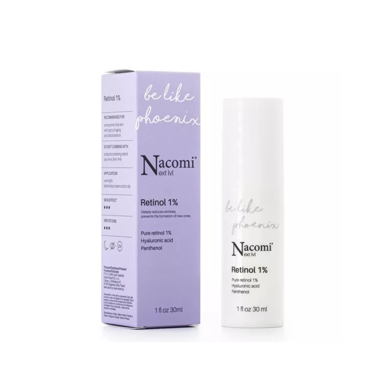 Nacomi Retinol 1 % Serum 30 Ml na noc Nacomi Retinol 1 % Serum 30 Ml na noc