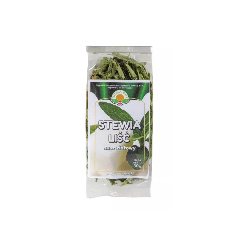 Natura Wita Stevia Liść 30 g naturalny słodzik Natura Wita Stevia Liść 30 g naturalny słodzik