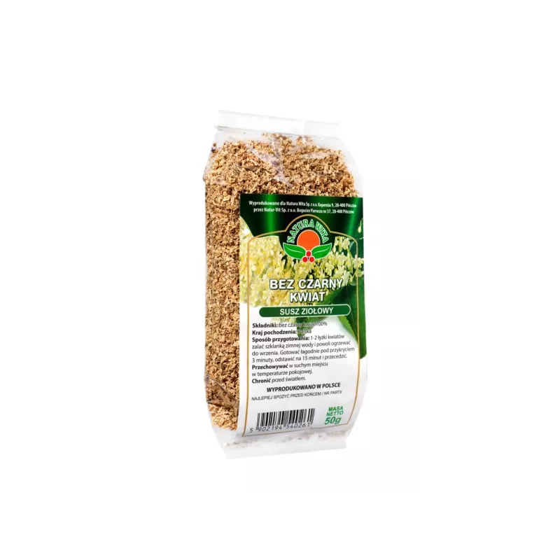 Natura Wita Bez Czarny Kwiat 50 g Natura Wita Bez Czarny Kwiat 50 g