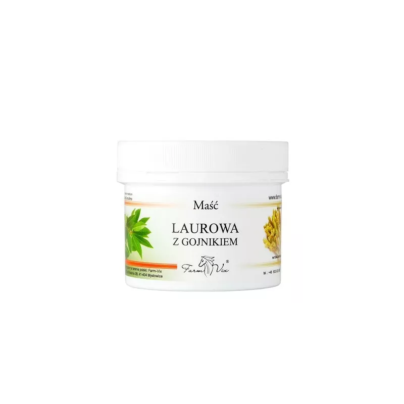 Farm-vix Maść laurowa z gojnikiem 150ml Farm-vix Maść laurowa z gojnikiem 150ml