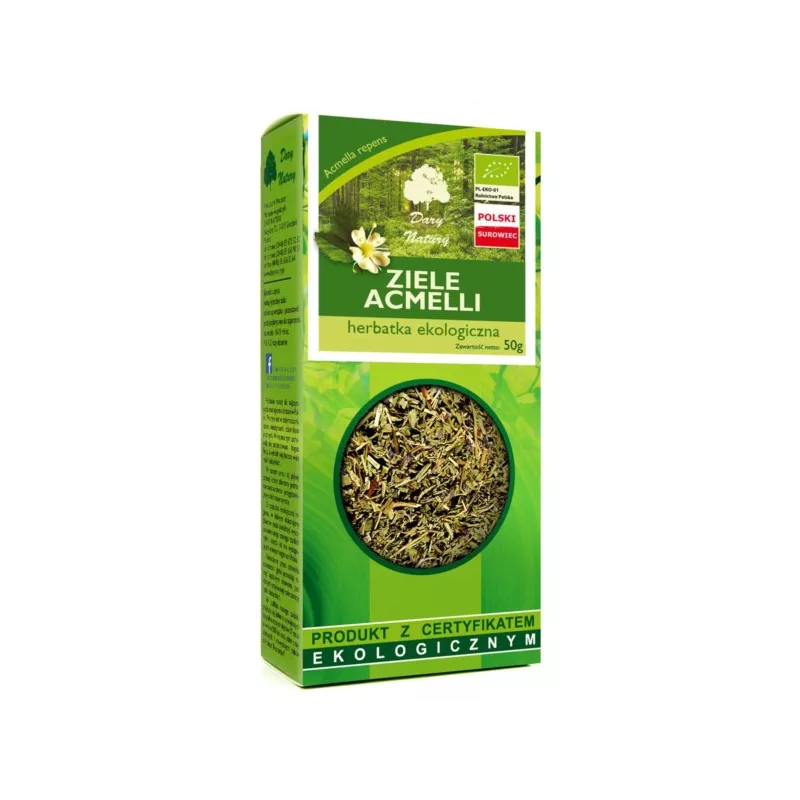 Dary Natury Acmella Ziele 50G Pomocna W Bólu Zębów Dary Natury Acmella Ziele 50G Pomocna W Bólu Zębów