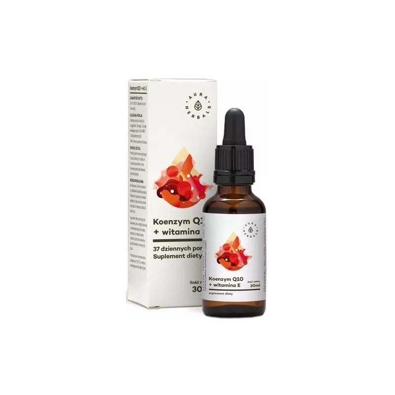 AURA HERBALS KOENZYM Q10+WITAMINA E 30ML