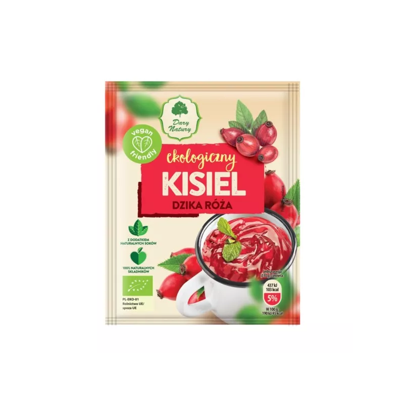 Dary Natury Kisiel Dzika Róża  EKO 30g