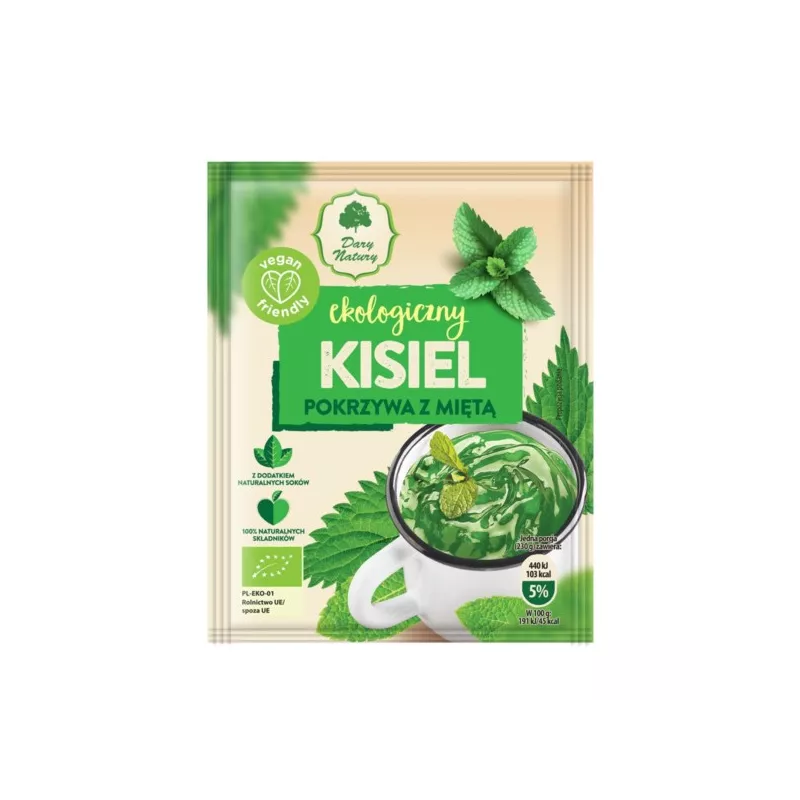 Dary Natury Kisiel Pokrzywa Z Miętą EKO 30g