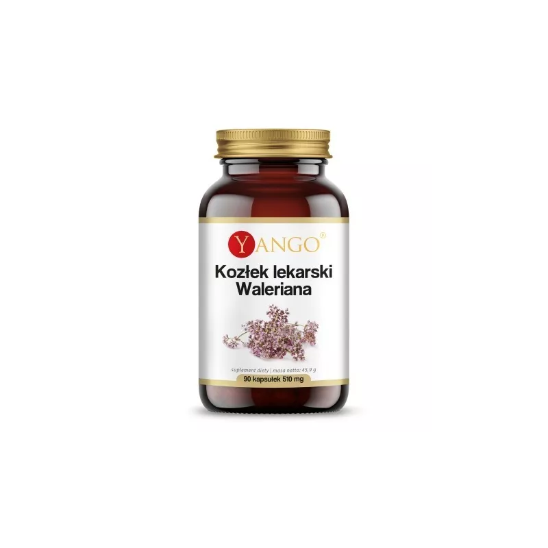 Yango Kozłek Lekarski 510 mg 90 k Waleriana Yango Kozłek Lekarski 510 mg 90 k Waleriana