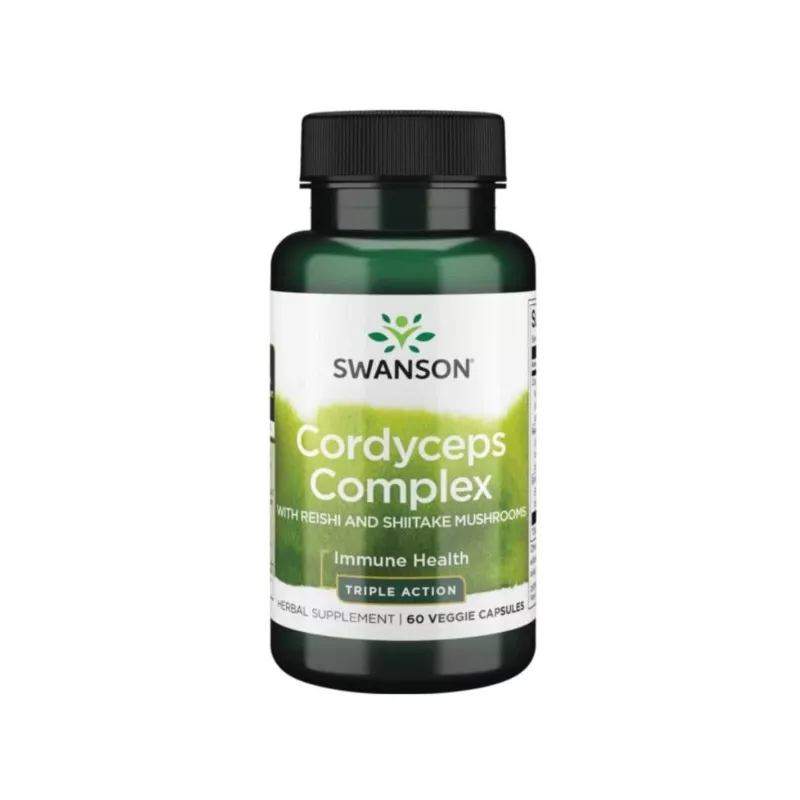 Swanson Cordyceps Complex Z Reishi 60 K