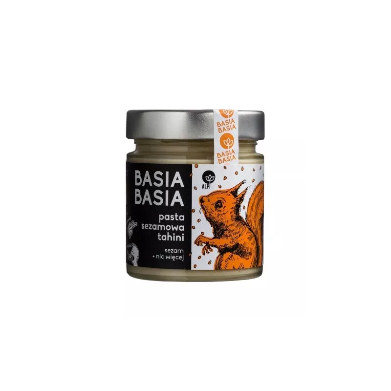 Pięć Przemian Pasta sezamowa Tahini 210g Basia