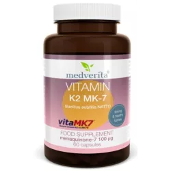 Medverita Witamina K2 MK7 100ug 60 K