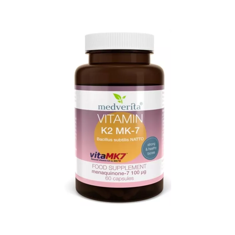 Medverita Witamina K2 MK7 100ug 60 K
