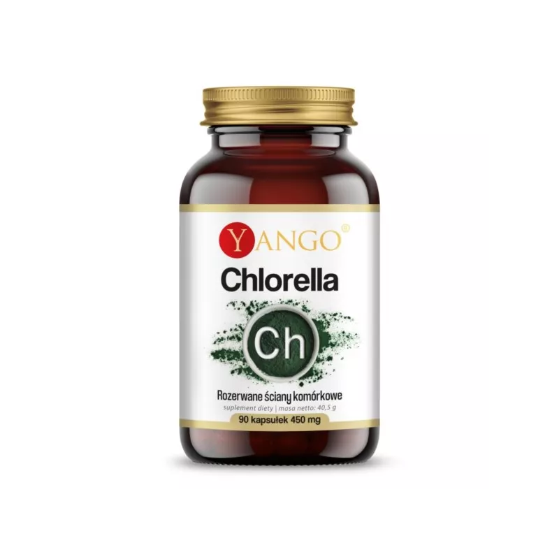 Yango Chlorella 90 k 450 mg oczyszczanie