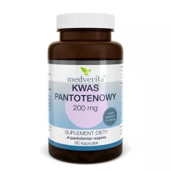 Medverita Kwas Pantotenowy 200 mg 90 kap
