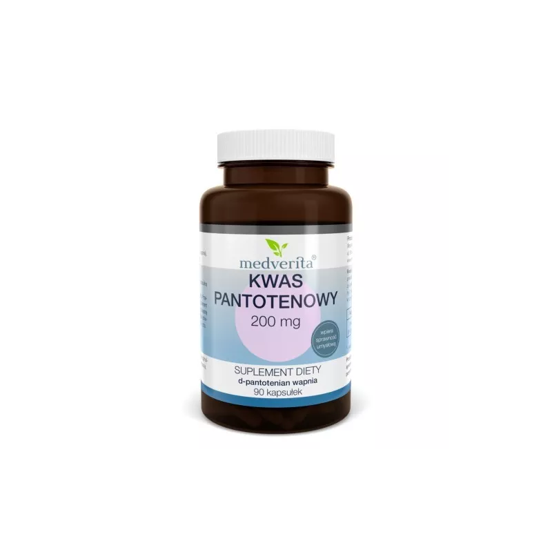 Medverita Kwas Pantotenowy 200 mg  90 kap