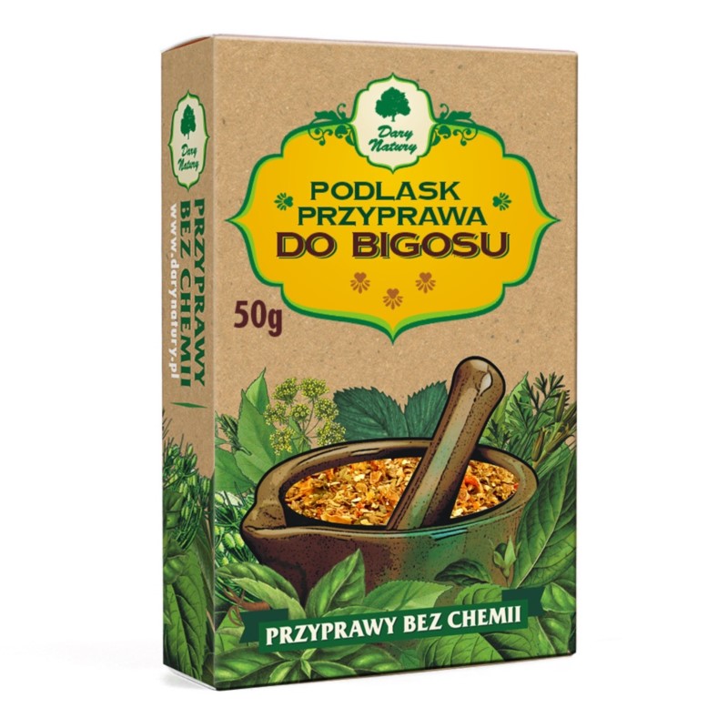Dary Natury Przyprawa do bigosu 50G Dary Natury Przyprawa do bigosu 50G