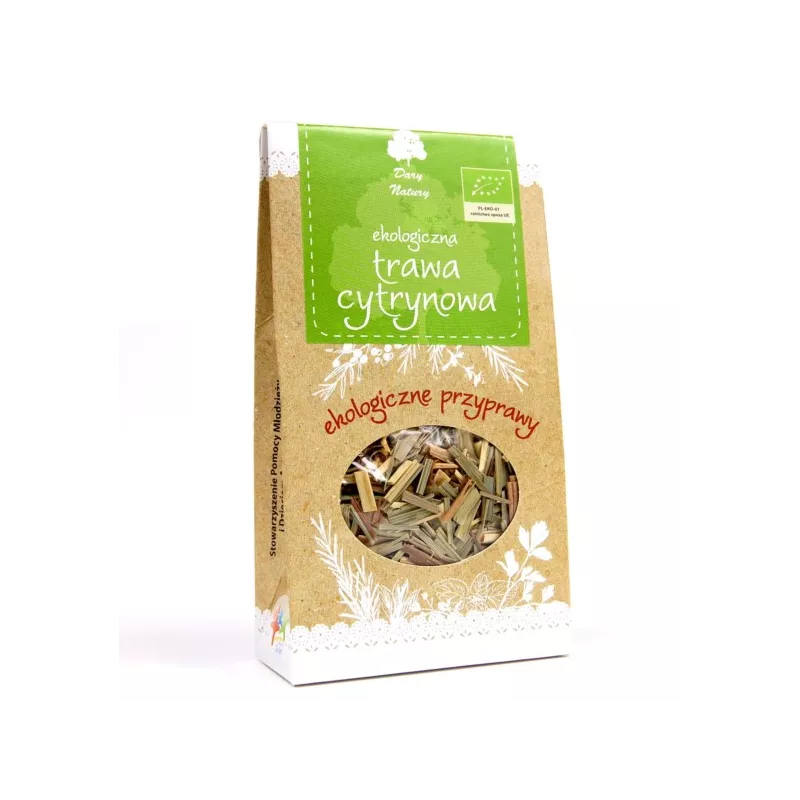 DARY NATURY TRAWA CYTRYNOWA EKO 20G DARY NATURY TRAWA CYTRYNOWA EKO 20G