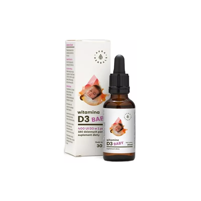 AURAHERBALS WITAMINA D3 BABY 30 ML AURAHERBALS WITAMINA D3 BABY 30 ML